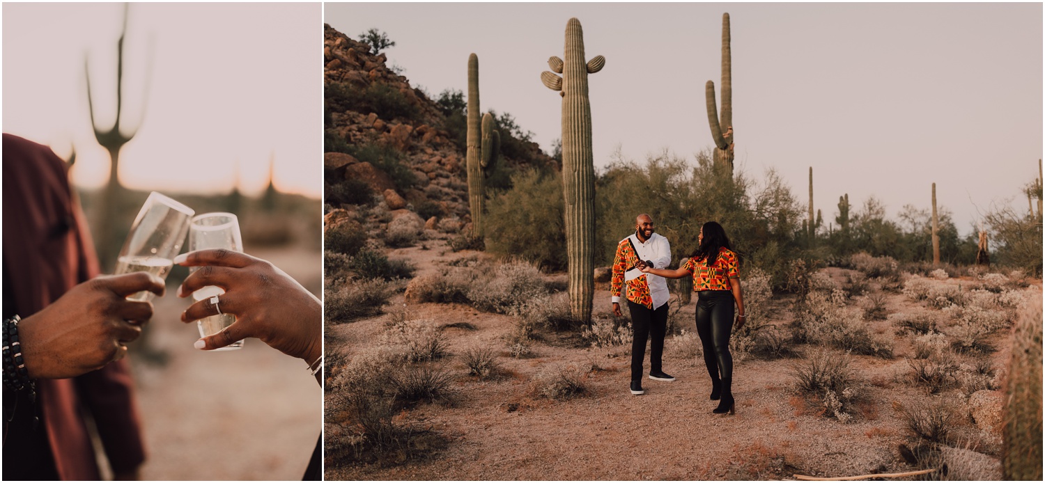 arizona engagement session captured by riss and steven photography