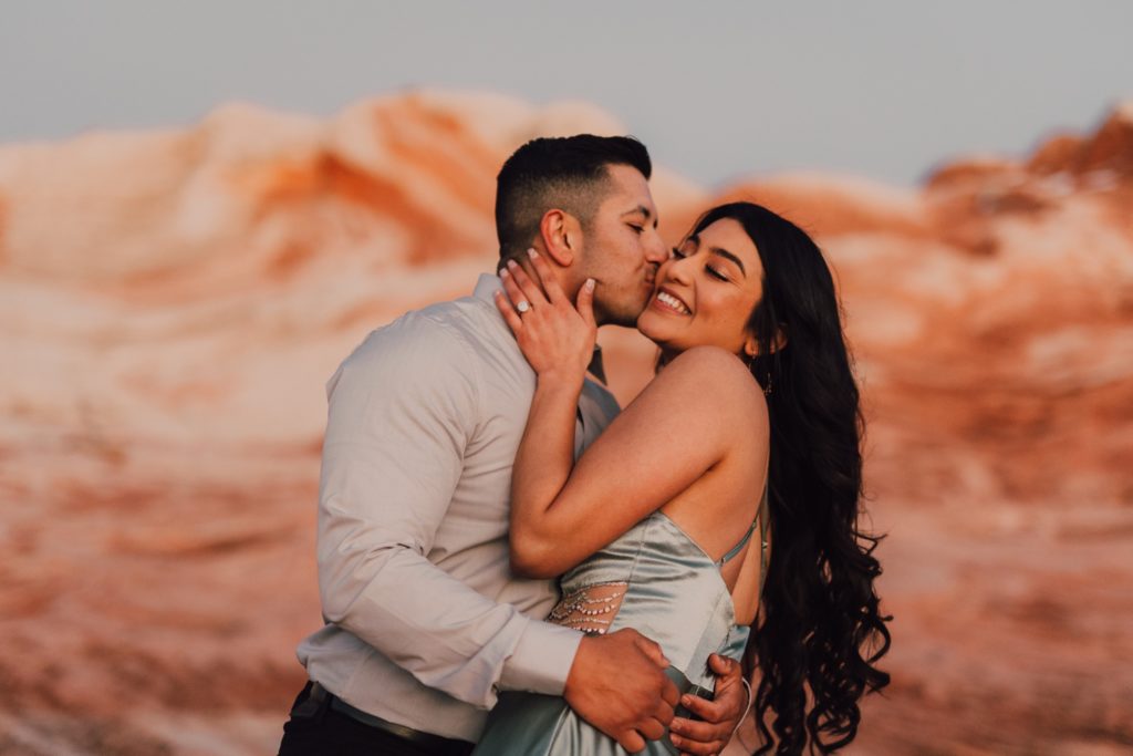 engagement session in Page, Arizona. Captured by Riss + Steven Photography