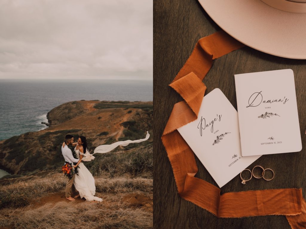 intimate elopement in Arizona, captured by Riss + Steven photography