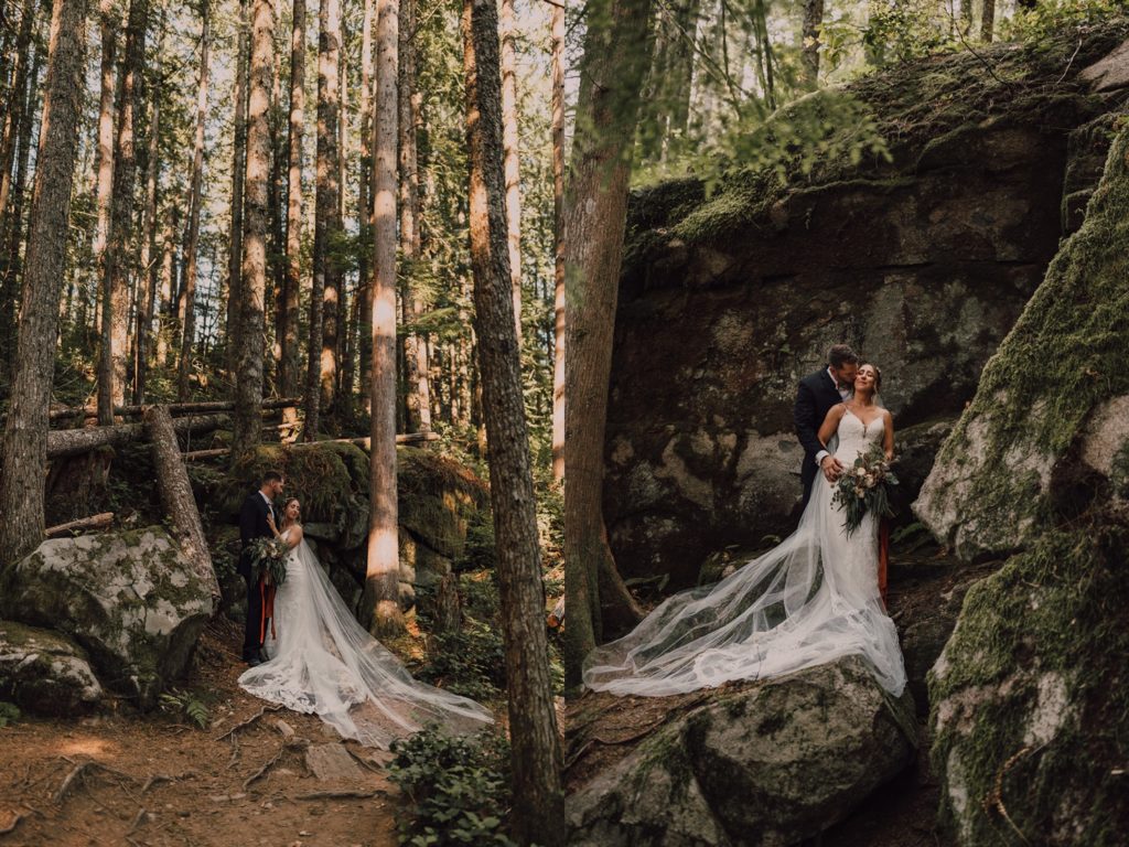 PNW elopement, captured by Riss and Steven Photography