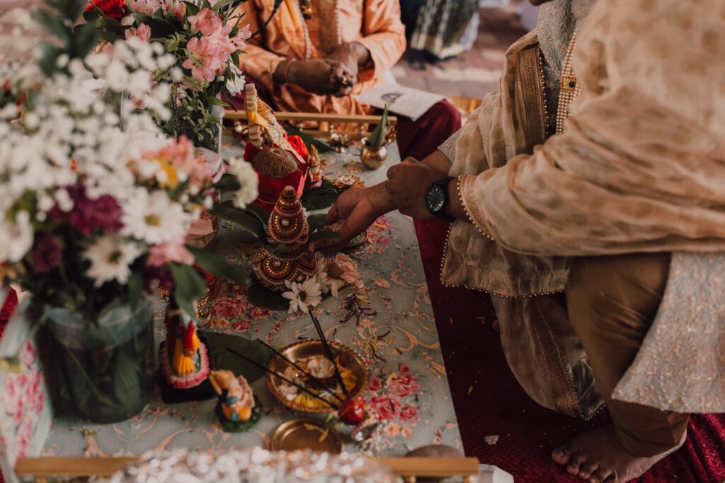 Hindu and western culture wedding in Orlando