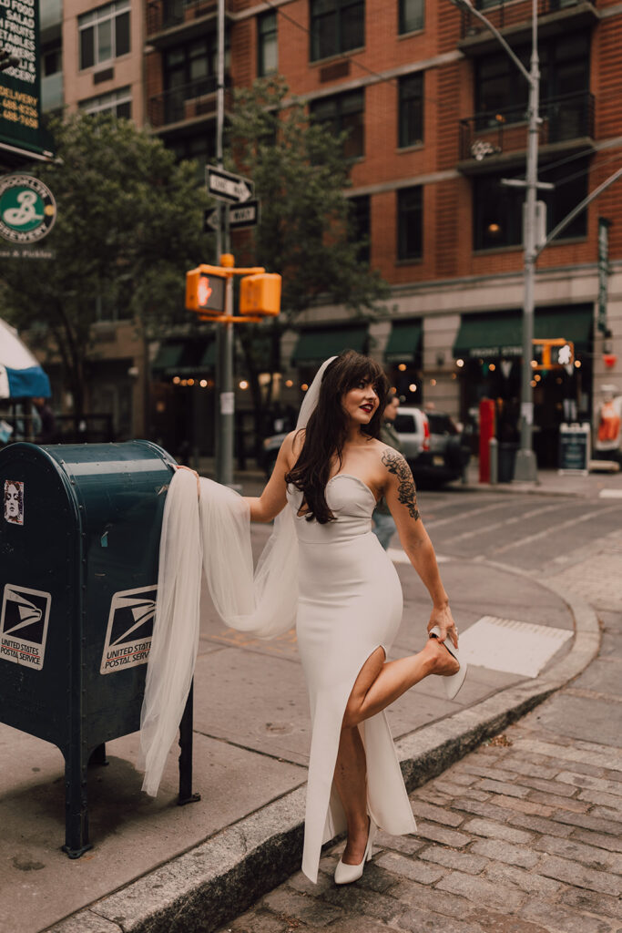 New York City wedding portraits