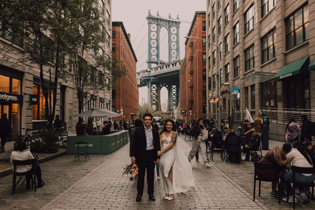 Brooklyn New York wedding portraits