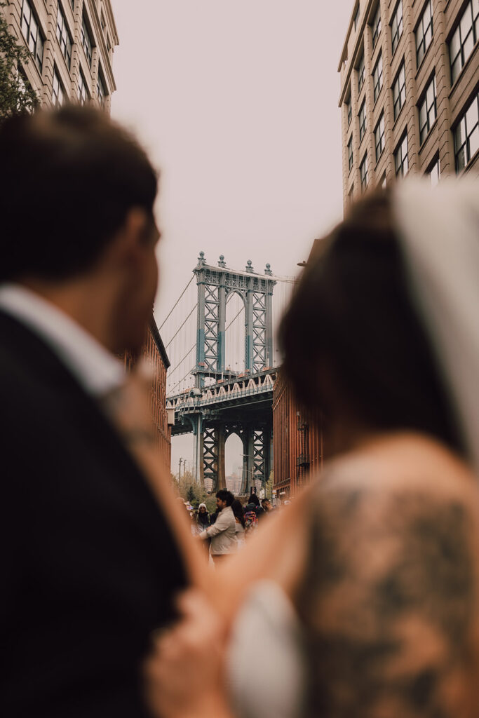 Brooklyn New York wedding portraits