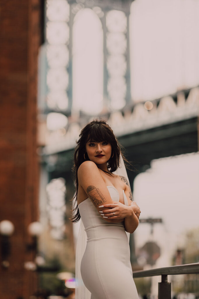 Brooklyn New York wedding portraits