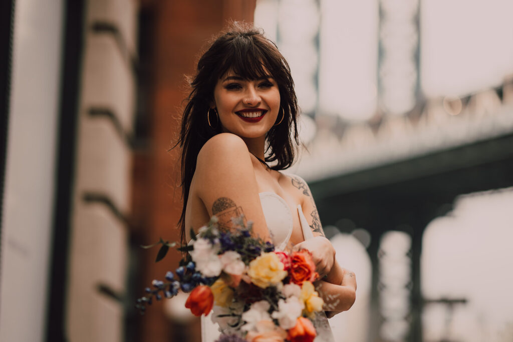 Brooklyn New York wedding portraits