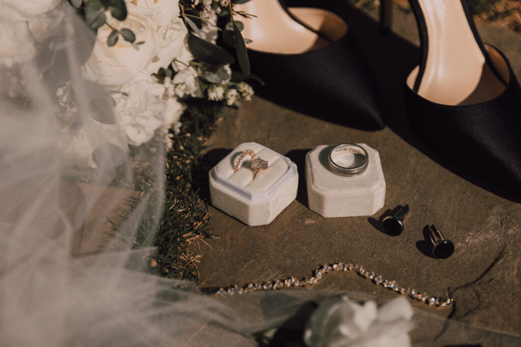 Flat lay Sedona elopement