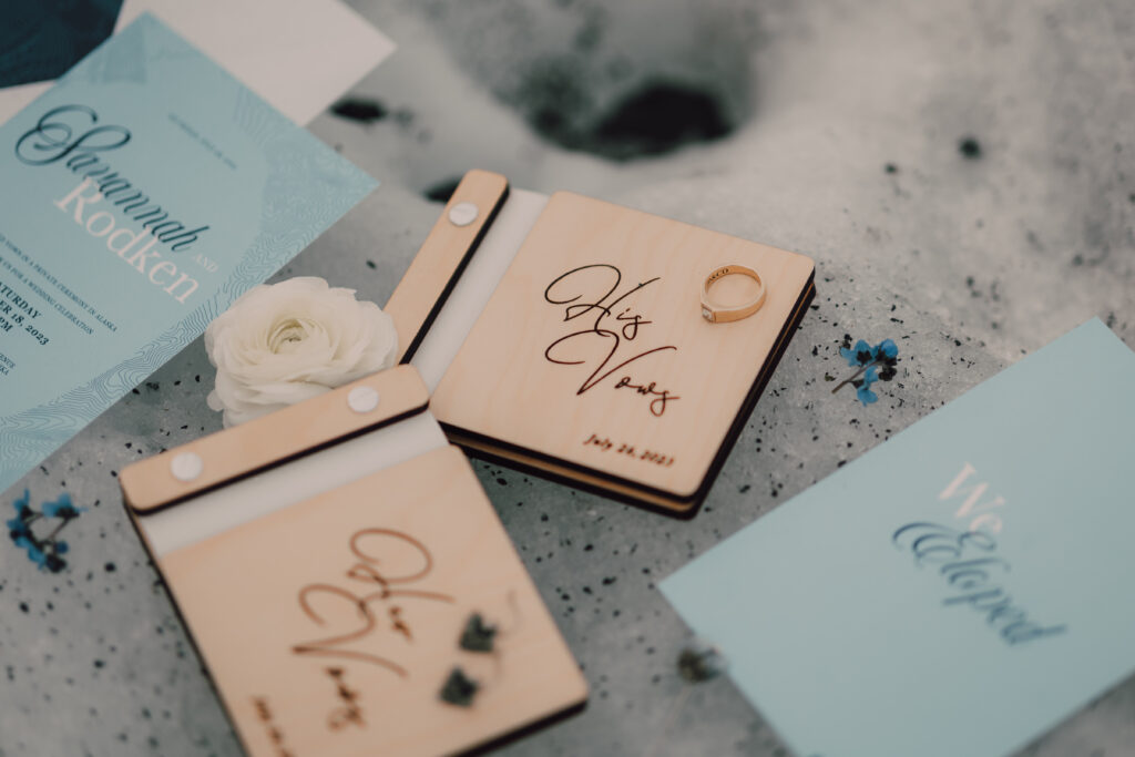 vow book elopement