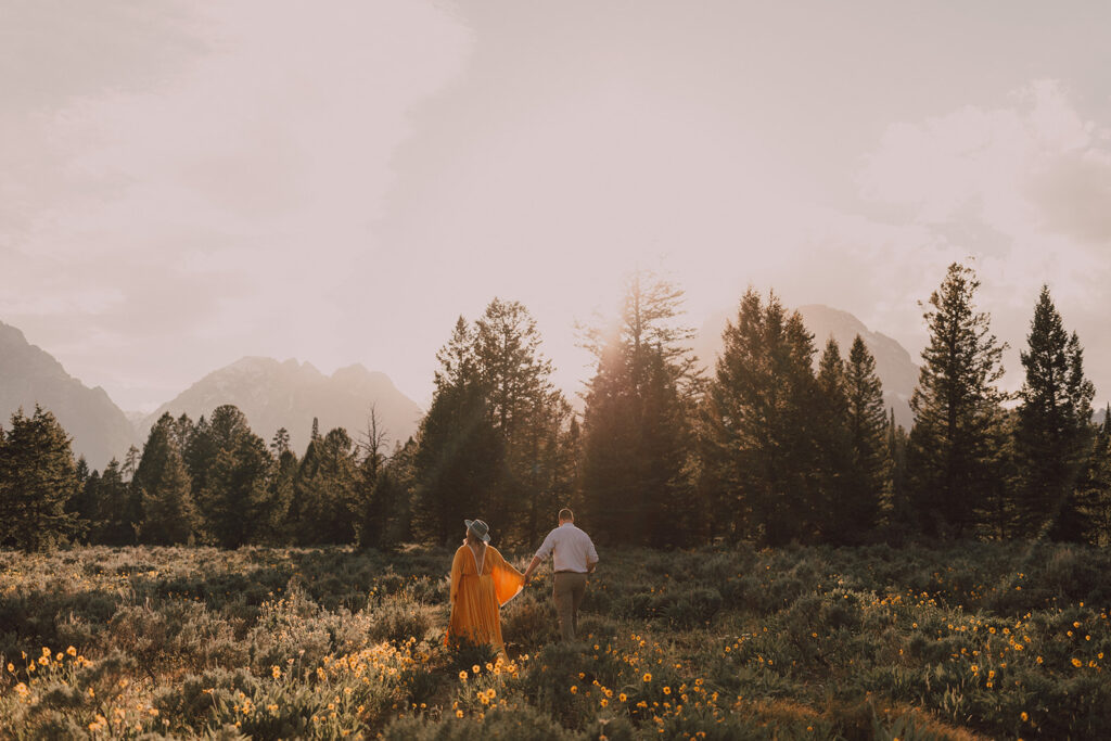 Washington Elopement Bride and Groom Olympic National Park