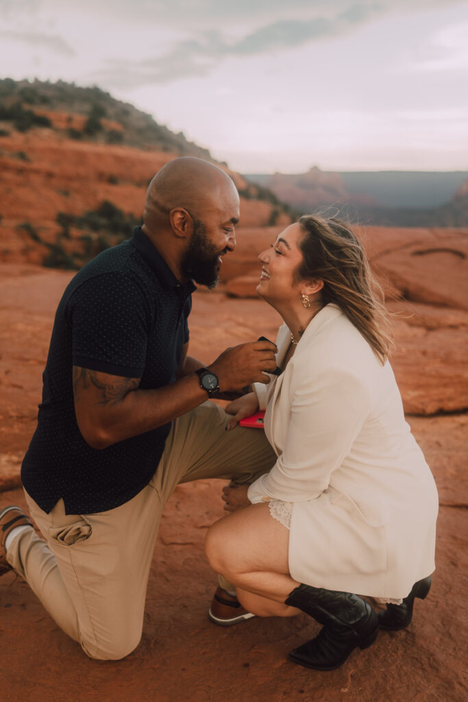 Sedona arizona engagement