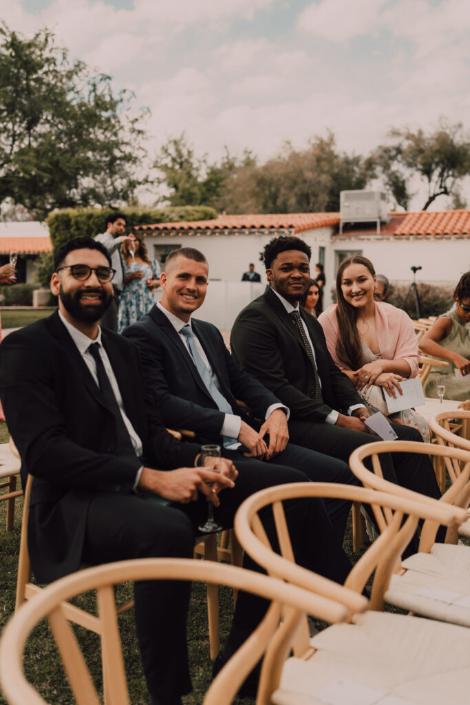 Arizona backyard wedding