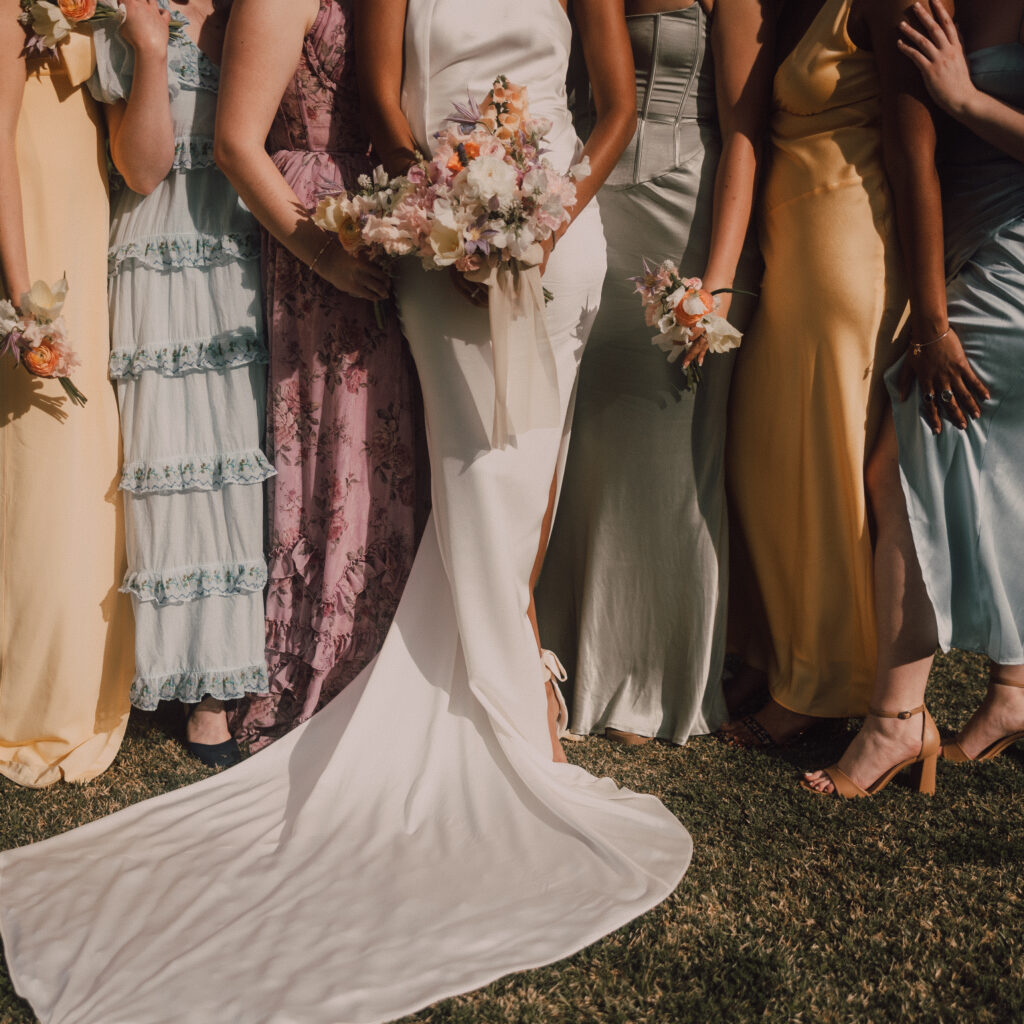 Arizona wedding bridal party