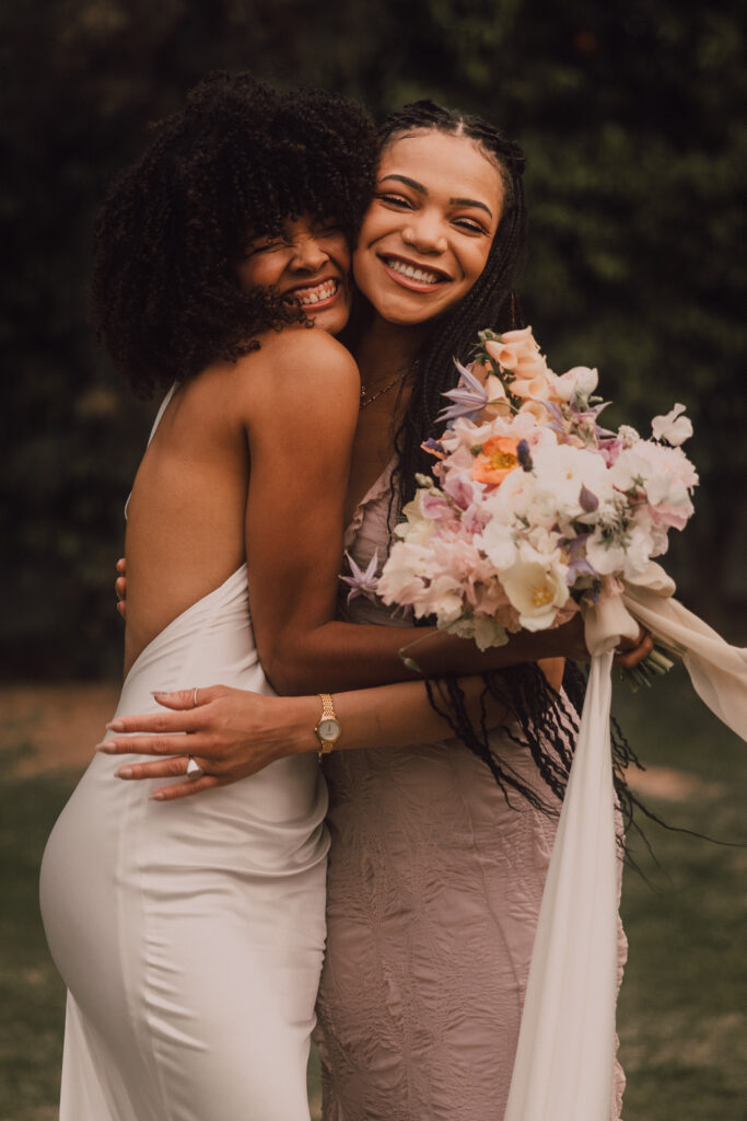 Arizona wedding bridal party