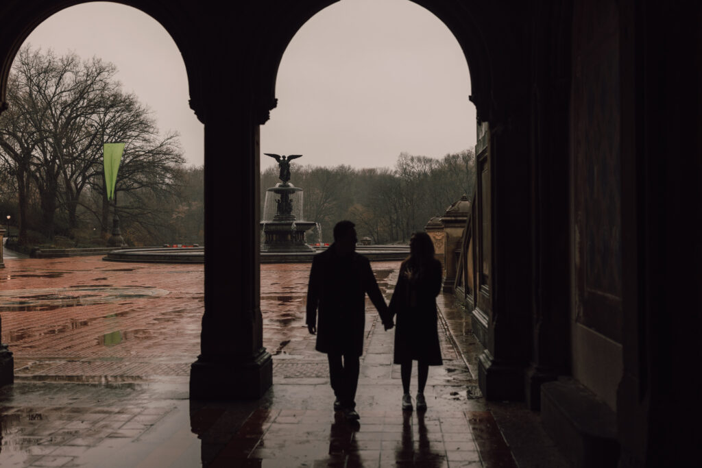 Central Park engagement shoot