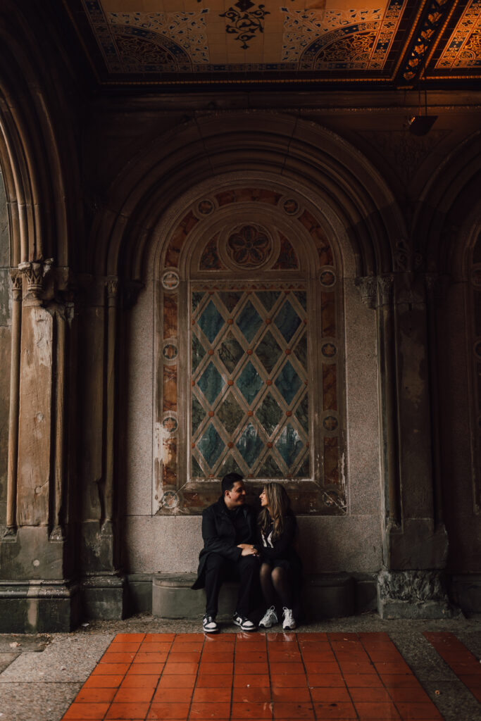 Central Park engagement shoot