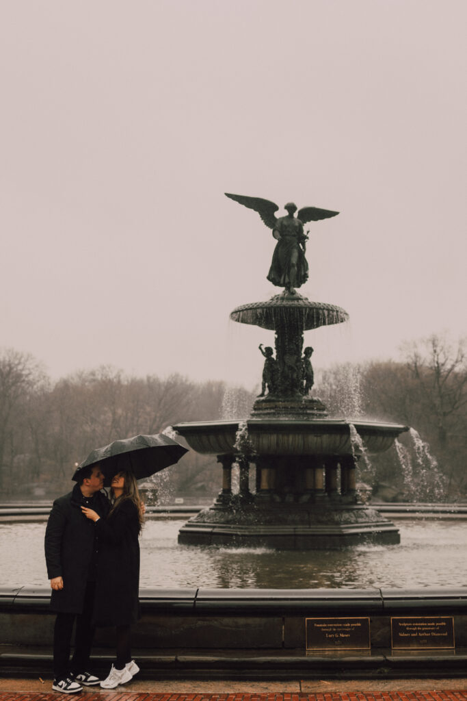 Central Park engagement shoot