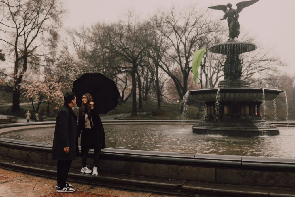 Central Park engagement shoot