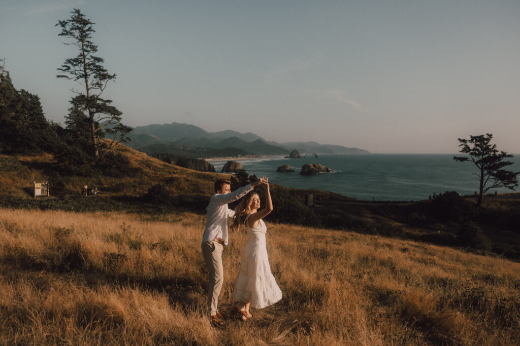 Oregon Coast engagement session