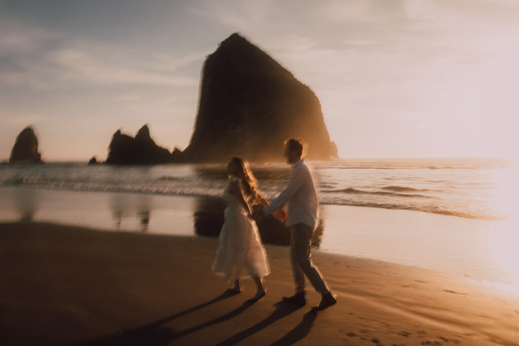 Oregon Coast engagement session