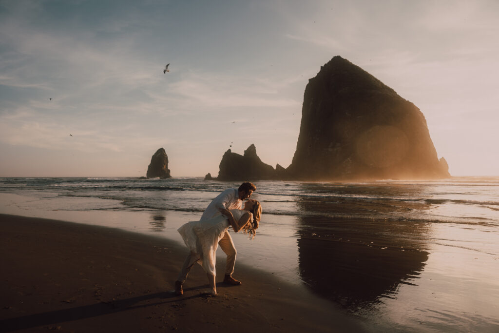 Oregon Coast engagement session