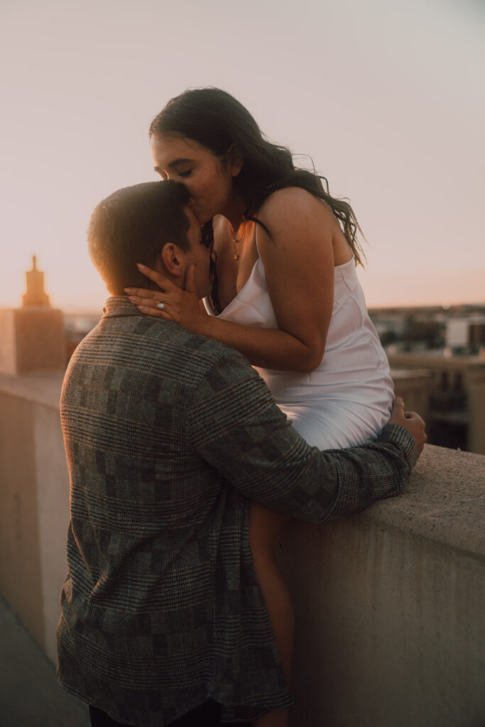 Downtown phoenix engagement session photographer