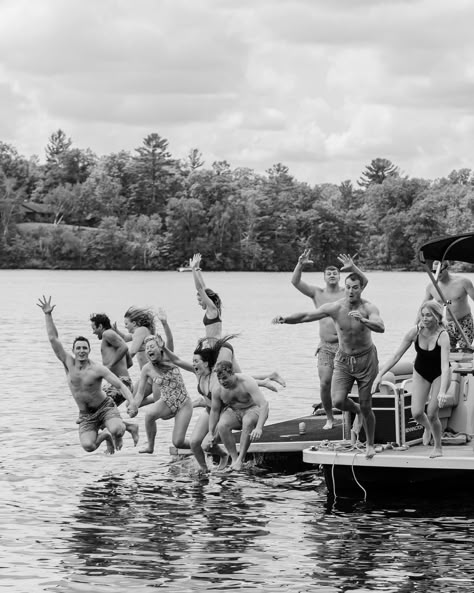 Post wedding lake party 