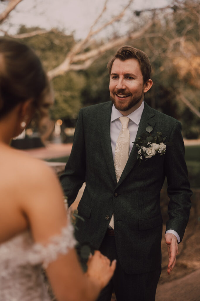 Arizona first look  photographer and videographer