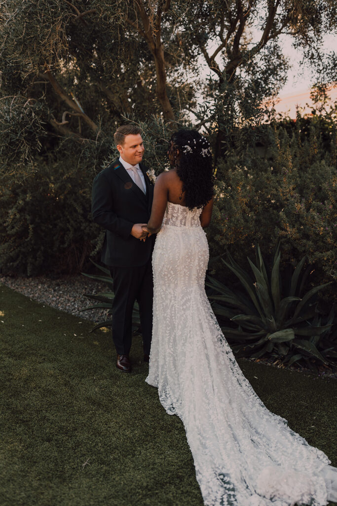 Arizona first look  photographer and videographer