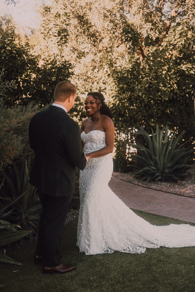 Arizona first look  photographer and videographer