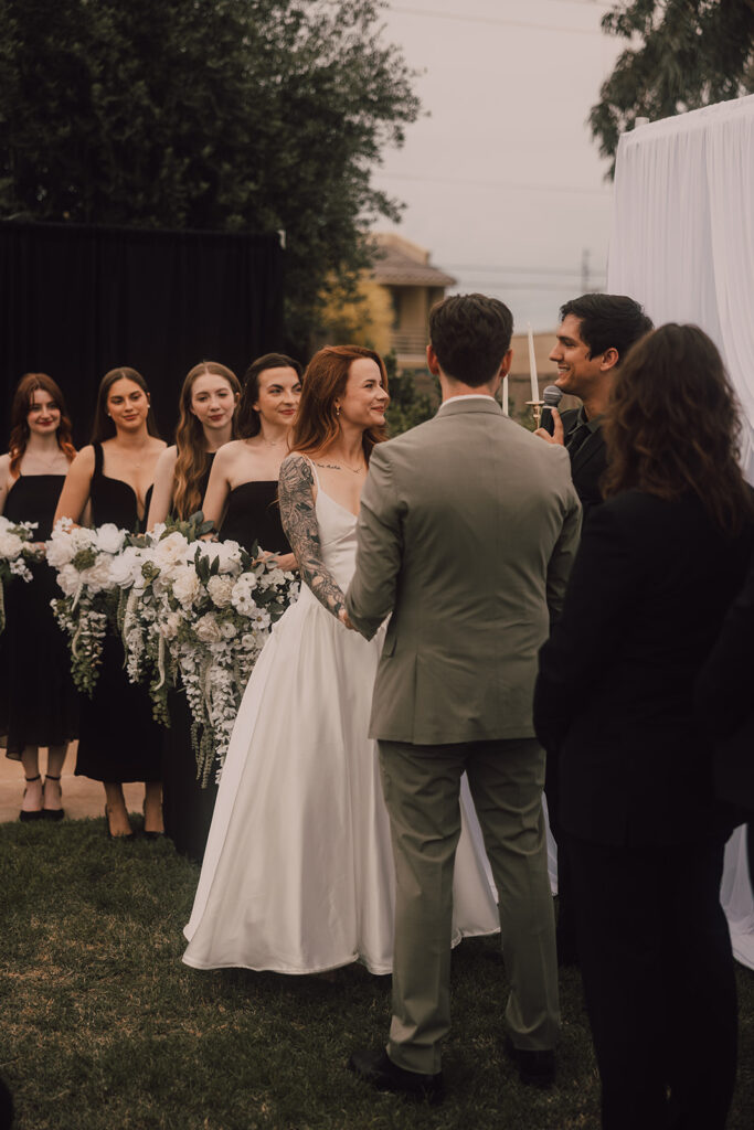 Phoenix elopement photographer Washington photographer moody wedding photographer 