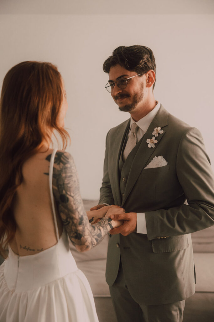 Phoenix elopement photographer Washington photographer moody wedding photographer 