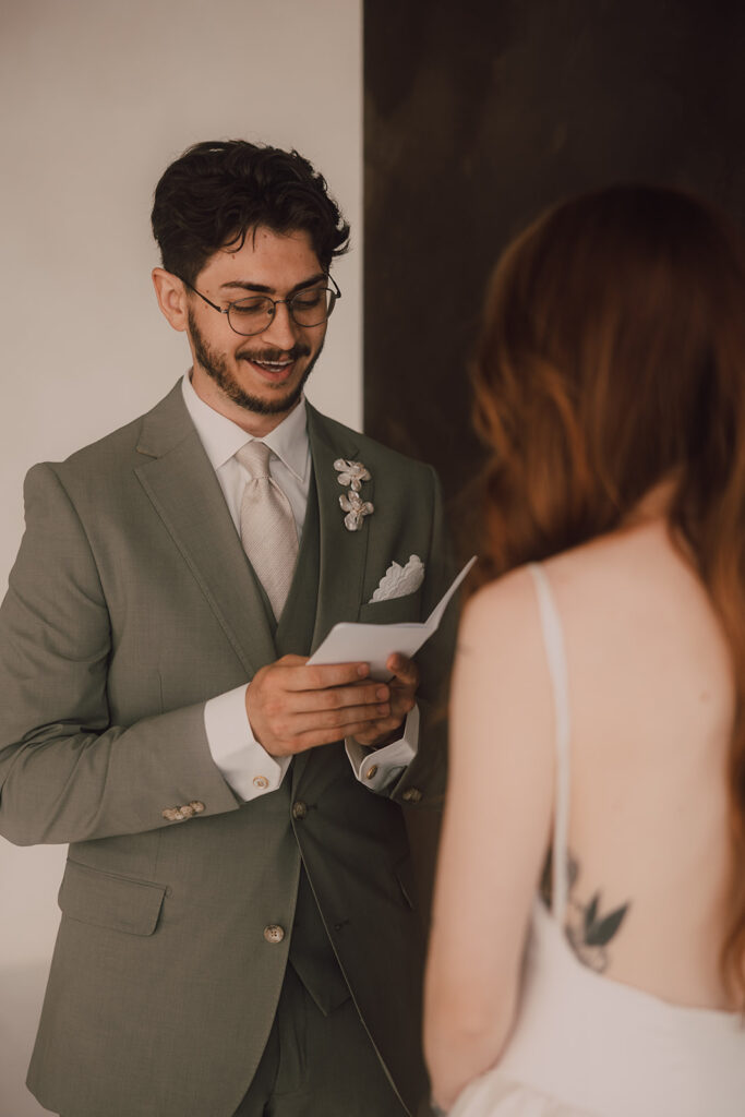 Phoenix elopement photographer Washington photographer moody wedding photographer 