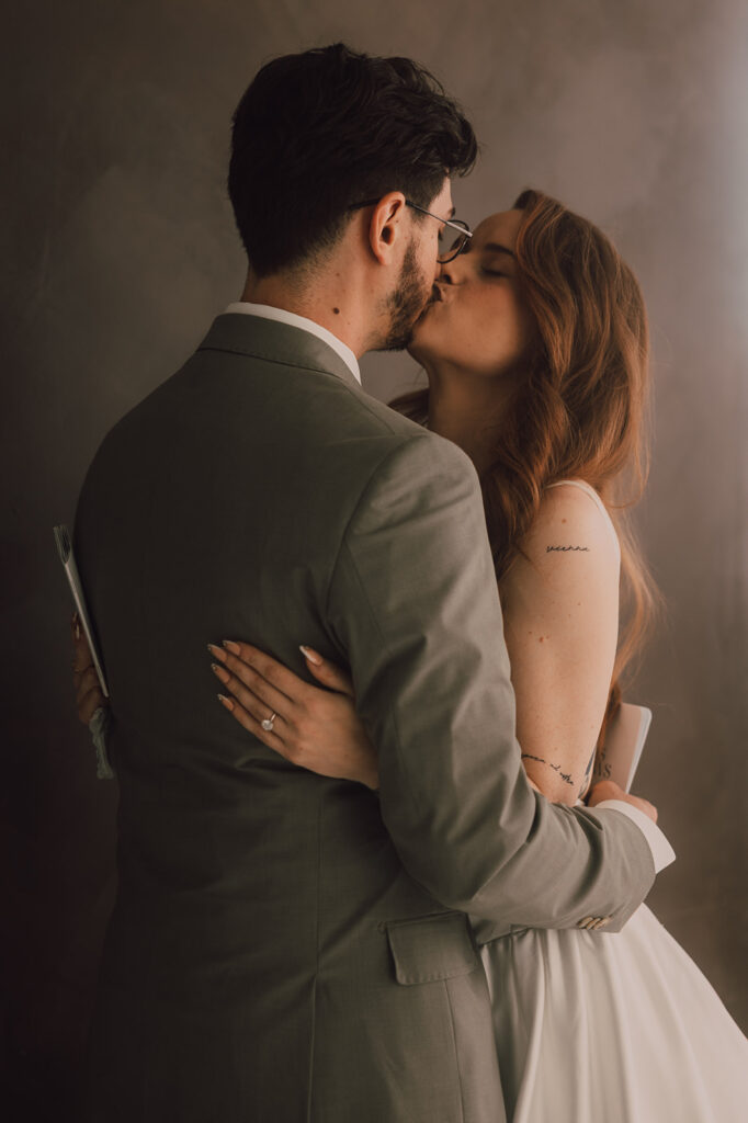 Phoenix elopement photographer Washington photographer moody wedding photographer 